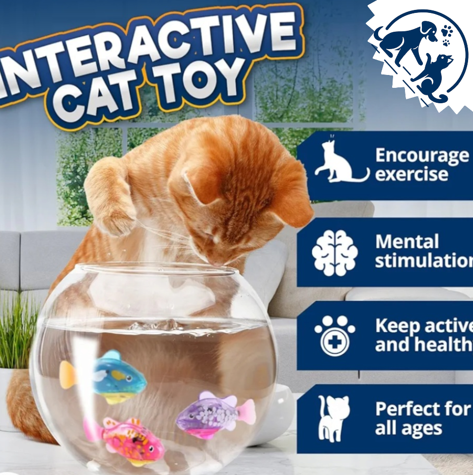 Interactive Electric Fish for Cats